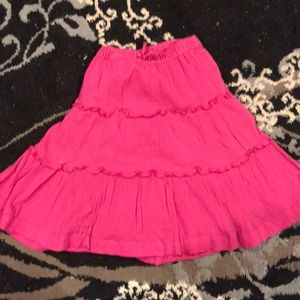 Pink skirt